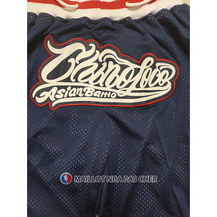 Short NCAA North Carolina Tar Heels Just Don Bleu2